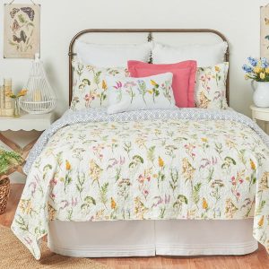 Genevieve Reversible Cotton Quilt Set