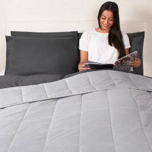 Supersoft Weighted Blanket - Silver Grey