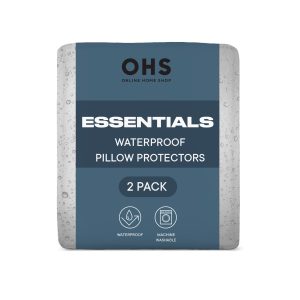Waterproof Pillow Protectors - White