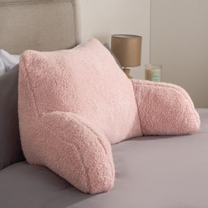 Teddy Cuddle Cushion - Blush