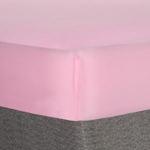 Plain Dyed Fitted Sheet - Pink