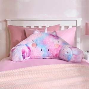Kids Unicorn Cuddle Cushion - Pink