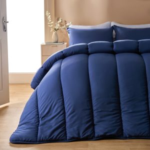 Coverless 10.5 Tog Duvet Set - Navy
