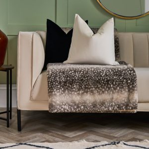 Reversible Cushion Covers - Black/Cream
