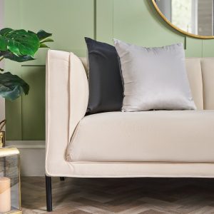 Reversible Cushion Covers - Charcoal/Grey