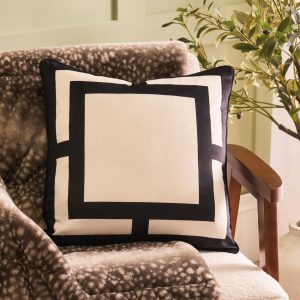 Square Print Cushion Covers - Monochrome