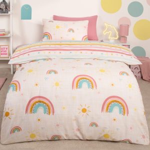 Rainbow Print Duvet Set - Multi
