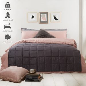 Cotton Weighted Blanket  - Grey