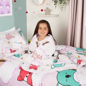 Squishmallows Dreams Weighted Blanket - Lilac