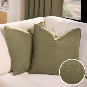 Woven Texture Cushion Covers - Sage